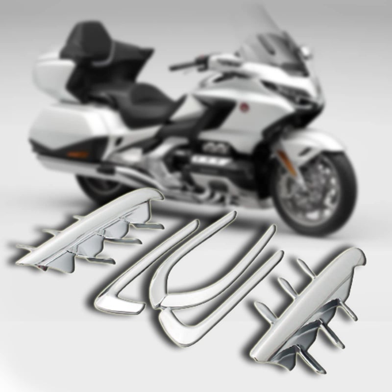 Artudatech Goldwing Chrome Fairing Premier Shark Gills Fit for Honda GL1800 2001-2011 - Image 3